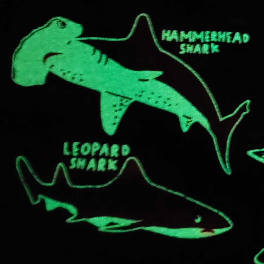 NWT GITD shark tee - Picture 12 of 16